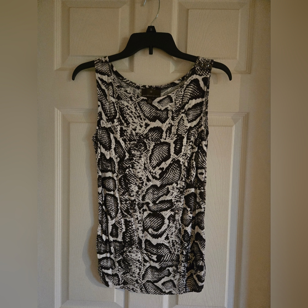 Fenn Wright Manson Monochrome Snake Print Blouse
